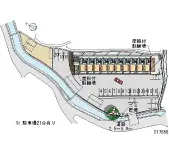 ★手数料０円★広島市安芸区船越　月極駐車場（LP）